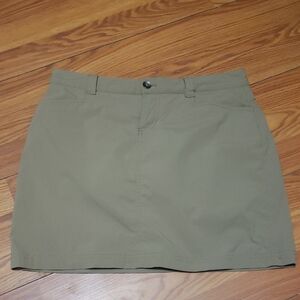 EDDIE BAUER Khaki Mini Skort